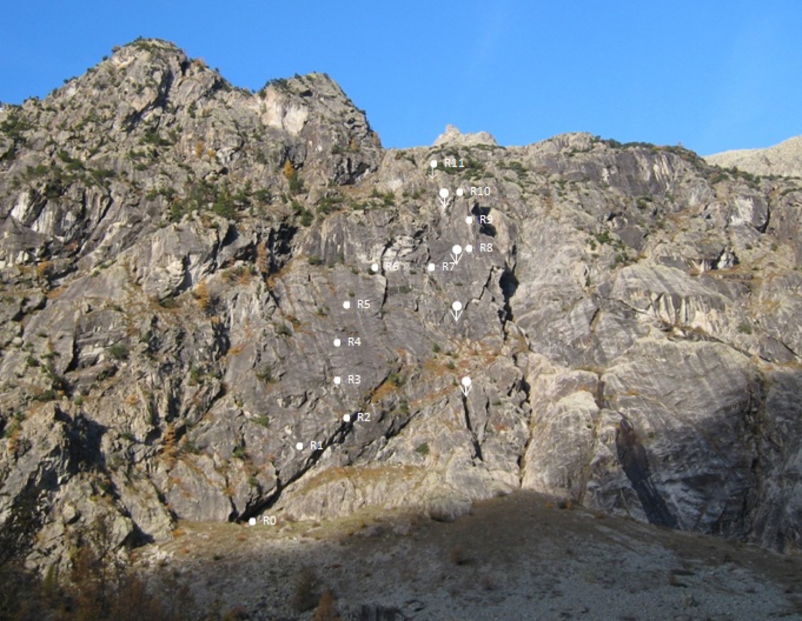 Topo Marche au Supplice — Contreforts E du Pelvoux