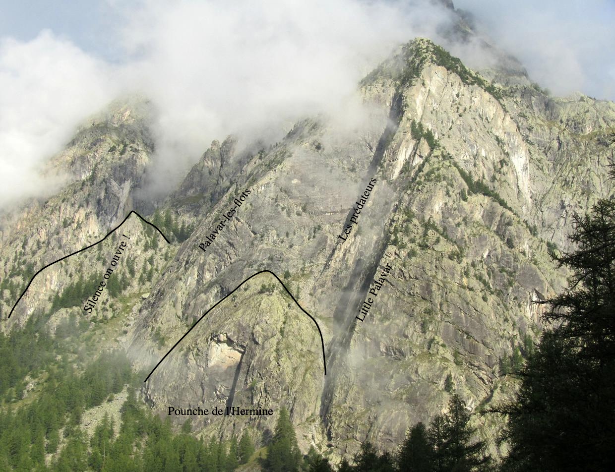 Topo Palavar-les-Flots — Palavar (Tête de la Draye)